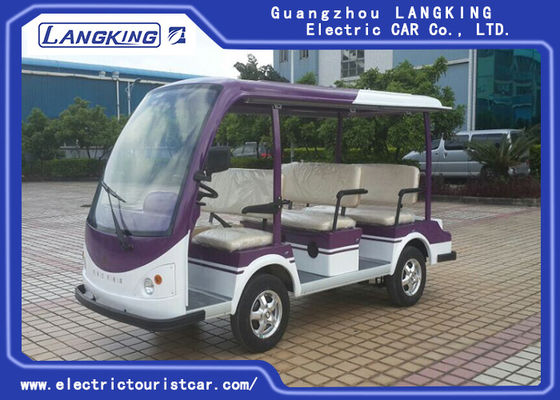 Chiny Biały samochód elektryczny z napędem 8-osobowym ≤ 4m Odległość hamowania 2szt Lusterko wsteczne dostawca