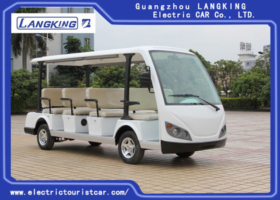 Chiny 28 km / h Mały elektryczny autobus turystyczny, 5 km Silnik 72 V Akumulator elektryczny pojazdów dostawca