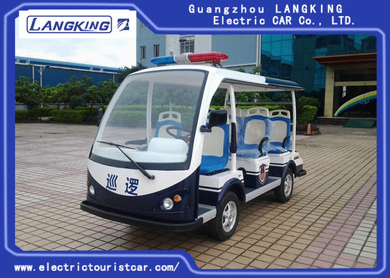 Chiny Zindywidualizowany projekt Elektryczny radiowóz policyjny, Elektryczny wózek golfowy na cztery koła dostawca
