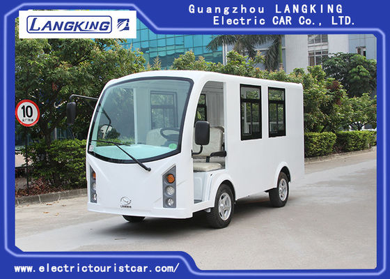 Chiny Elektryczna karetka pogotowia o niskiej prędkości 48V 5KW / Mini 4 + 1 miejsca siedzące Elektryczny autobus wahadłowy dostawca