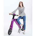 350w Motor Fold Up Electric Scooter , Portable Electric Scooter With Bluetooth Speaker