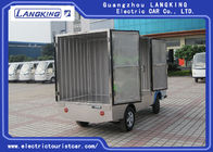 2 Seater Cargo Type Electric Luggage Cart  8~10h Recharge Time 4m Min Turning Radius