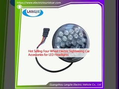 Gorąco sprzedawane czterokołowe elektryczne akcesoria do samochodów turystycznych do reflektorów LED
