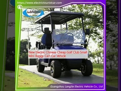 Nowy elektryczny chiński tani klub golfowy Mały Mini Buggy Cart Samochód