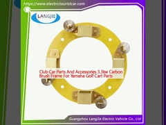 Części i akcesoria do samochodów klubowych 3,3kw ramka szczotki węglowej dla części wózków golfowych Yamaha