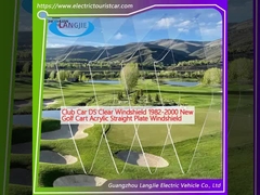 Club Car DS Clear Windshield 1982-2000 Nowy wózek golfowy