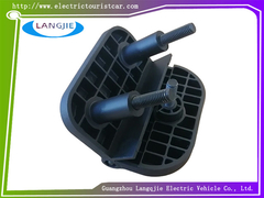 Zwiedzanie samochodu skrzynia napędowa zawiesiny drzwi LVTONG Czarne żelazo zaokrąglone kwadratowe zawiesiny akcesorium