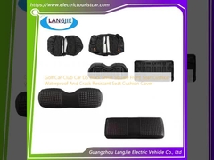 Golf Car Club Auto DS Czarny Mały kwadrat Poduszka przednia wodoszczelna i odporna na pęknięcia
