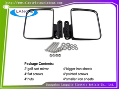 EAGLE Widok boczny lusterko złożone lusterko wsteczne dla elektrycznych samochodów turystycznych i samochodów patrolowych Golf Ca