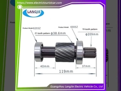 EZGO TXT Importowany silnik tylnej osi z jedną oś dla elektrycznych akcesoriów do samochodów z widokami i samochodów policyjnych