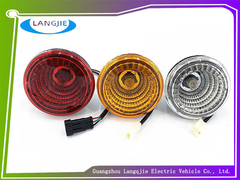 Czterokołowy elektryczny wózek widokowy 11MM Światło cofania LVTONG Pojazd sanitarny Tylne światło tylne