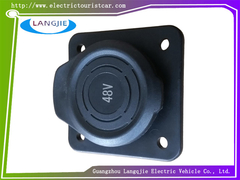 LVTONG Elektryczne samochody zwiedzalne samochody patrolowe 48V gniazdo ładowania