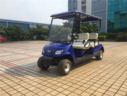 Chiny Biały 48v akumulatorowy wózek golfowy, dwa samochody pasażerskie Car Golf Accelerator dostawca