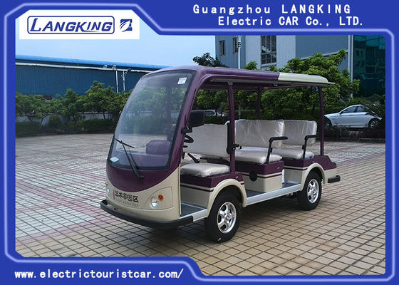 Chiny 48V zasilany z baterii 8-osobowa wózek elektryczny, elektryczny wózek uliczny elektryczny Wygodny dostawca