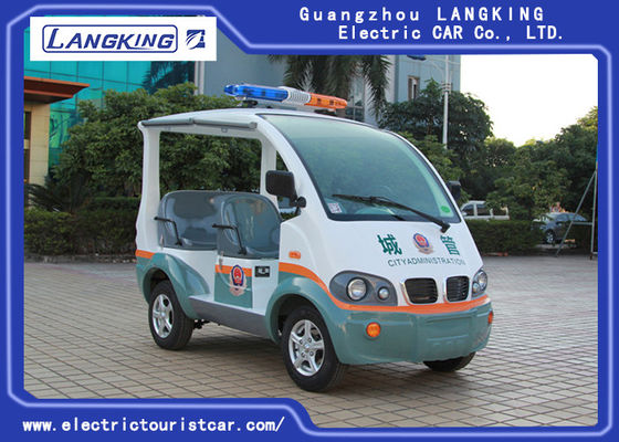 Chiny Moldel CA040 Electric Police Vehicles Security Cruise Car 4 Wheel Drive dostawca