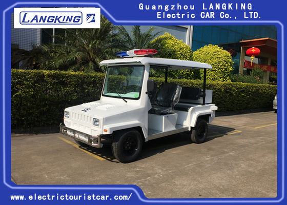 Chiny 4-osobowa elektryczna wózek golfowy Samochód patrolowy do samochodu bezpieczeństwa Cruise With Caution Light dostawca