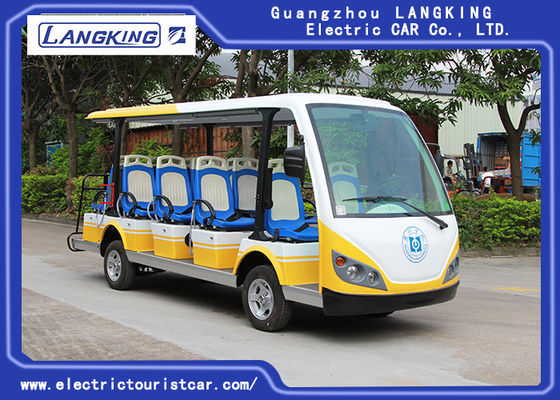 Chiny Pas bezpieczeństwa Elektryczny samochód turystyczny z 14 miejscami do siedzenia dostawca