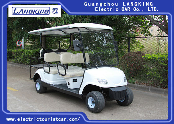 Chiny Biały kolor 48V 3KW elektryczne wózki elektryczne z 6 miejscami siedzącymi łatwymi w obsłudze dostawca
