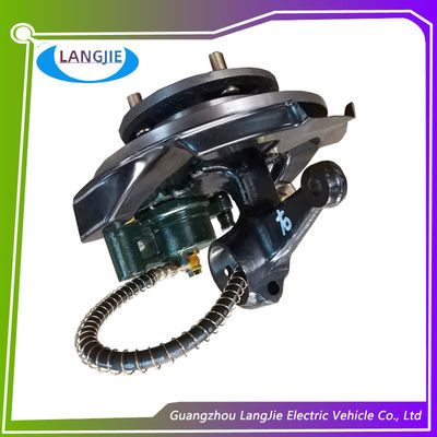 Dobra cena. Turystyczny elektryczny układ kierowniczy Czarny wózek golfowy Hamuje odporność na zużycie w Internecie