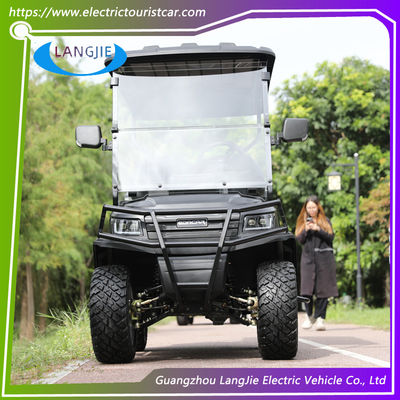 Dobra cena. AC Motor 4 Siedzeń Elektryczny Golf Auto Kolor Niestandardowy Polowanie Golf Karetki Maks.prędkość 40km/h w Internecie