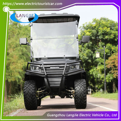 Dobra cena. Balck Colour Resort Elektryczny wóz myśliwski 2 rzędy dla 4 pasażerów 340 kg Maksymalna ładunek w Internecie