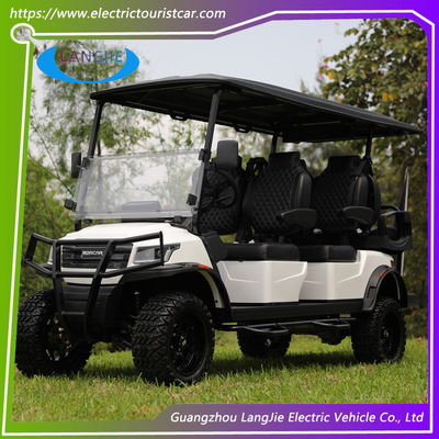 Dobra cena. 6-osobowy elektryczny samochód polowy Mini autobus z napędem akumulatorowym z systemem 48V AC w Internecie