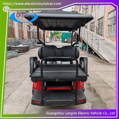 Dobra cena. 4-osobowy elektryczny samochód turystyczny 5kw silnik AC 80km zasięg wysokiej wydajności i trwały dla pól golfowych i ośrodków w Internecie