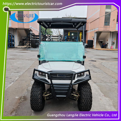 Dobra cena. 48V Motor Electric Utility Golf Cart 2 osoby Elektryczny wózek bagażowy z ładunkiem dla hotelu w Internecie