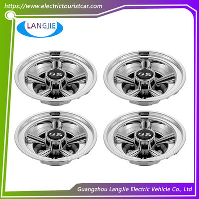 Dobra cena. 8 cali pokrycia kół dla wózków golfowych dla klubów EZGO części samochodowych Yamaha montaż zestaw 4 w Internecie