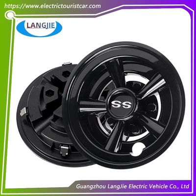 Dobra cena. 8-calowy wózek golfowy Yamaha Czarny okrągły kołowiec w Internecie