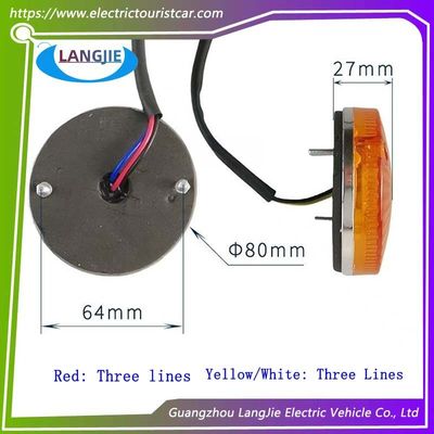 Dobra cena. Marshell LED Rear Taillight With Diameter Of 8Cm Turning Reverse Light For Sightseeing And Patrol Cars / Światło tylne Marshella LED z średnicą 8 cm w Internecie