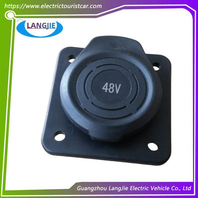 Dobra cena. LVTONG Elektryczne samochody zwiedzalne samochody patrolowe 48V gniazdo ładowania w Internecie