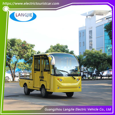 Dobra cena. 5-miejscowy niebieski, ekologiczny, elektryczny samochód towarowy z ładowarką pokładową wysokiej częstotliwości do parku w Internecie