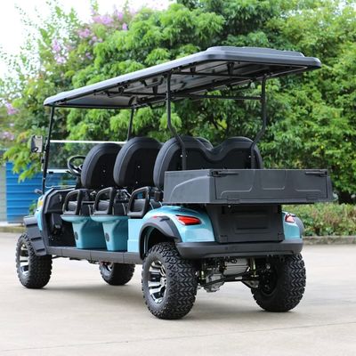 Dobra cena. 6 Seats Electric Golf Cart With 10-Inch Multimedia Screen Q235 High-Strength Chassis And 510kg Max Loading w Internecie