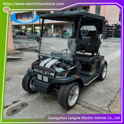 Dobra cena. Electric Golf Cart with 20-30 km/h Max Speed 300kg Max Loading and LED Lighting System for Golf Courses and Tourist Resorts w Internecie