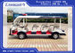 11 Seater 72V / 5,5KW Elektryczny pojazd elektryczny Patrol Pojazd elektryczny z dużym światłem na górze dostawca