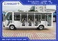 Czterokołowy elektryczny autobus wahadłowy 23 miejsca z silnikiem prądu przemiennego drzwi / elektryczny autobus szynowy dostawca