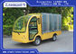 2 Pasażerowie Wózek golfowy z jedzeniem Ładowanie 900 kg / elektryczny wagon towarowy z drzwiami dostawca