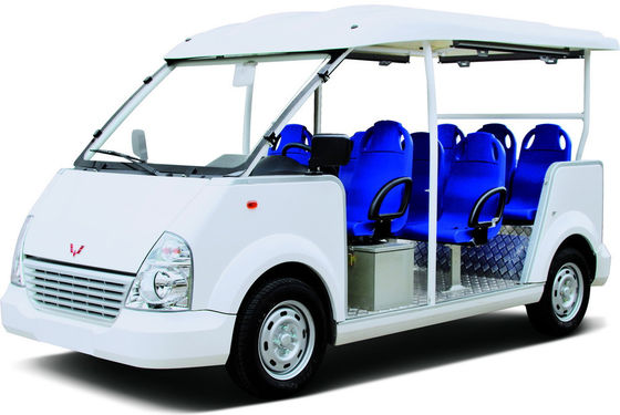 Cute Safety Design 8-osobowy samochód elektryczny używany w parku fabrycznym Wysoka wydajność