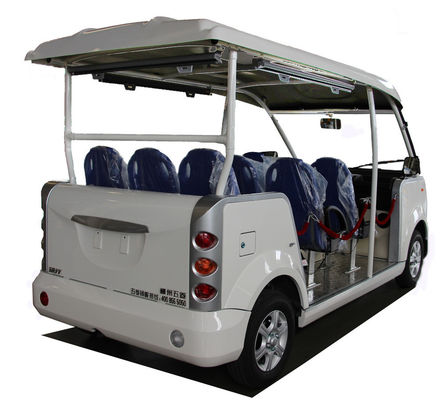 Cute Safety Design 8-osobowy samochód elektryczny używany w parku fabrycznym Wysoka wydajność