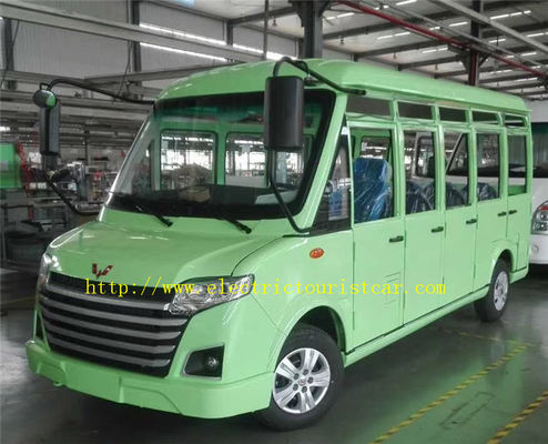 18 miejsc Electric Sightseeing Bus, School Shuttle Bus z drzwiami 30 Km / H