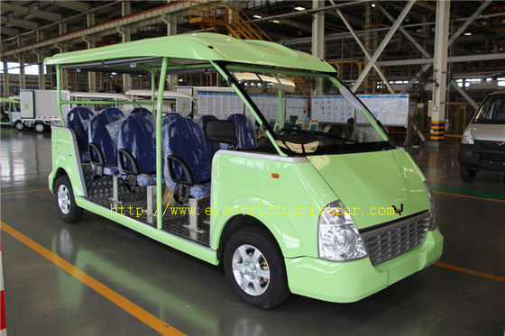 Pojemne 11 miejsc Green Electric Shuttle Car Resort Pojazdy High Performance