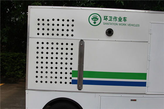 Małe pojazdy elektryczne Utility 2 miejsca Sanitation Car With Door Using Road Sweeper
