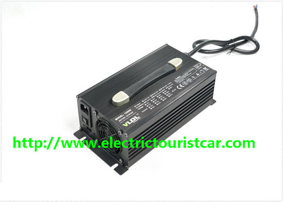 Czarna obudowa Klasyczna elektryczna ładowarka samochodowa 48V 25A 260 * 150 * 90 Mm
