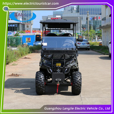 2 + 2 siedzenia Podniesiony Klub Samochód Elektryczny Bateria Golf Buggy Łowny wózek z DOT