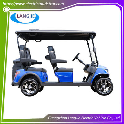 4 siedzenia Pasażer 48V Bateria 5KW Motor Elektryczne Pościg samochody dla dużych Park Resort