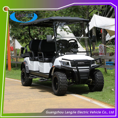 Silnik AC Elektryczny samochód polowy dla 6 osób Golf Car Car Golf Car Golf Carts For Park Airport
