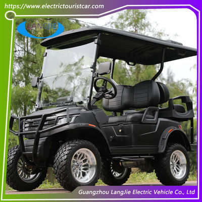 4 osoby Elektryczne wózki golfowe Bezpłatne utrzymanie Działają na baterii 48v Kontroler AC Motor