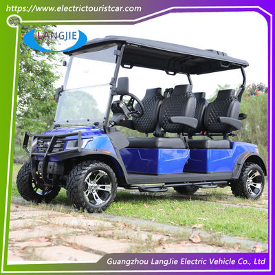 4-kołowy napęd Elektryczne pojazdy osobowe 4-osobowe AC Motor Model Golf Cart