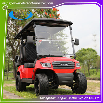 4 osoby 48V podniesiony wózek golfowy Certyfikat CE 5kw Off Road Nowy styl elektryczny wózek golfowy